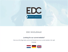 Tablet Screenshot of edcwholesale.com